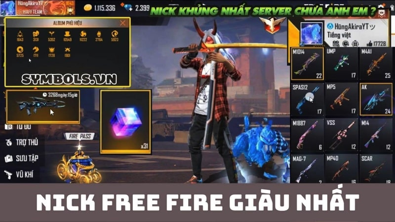 cách vào acc free fire của người khác